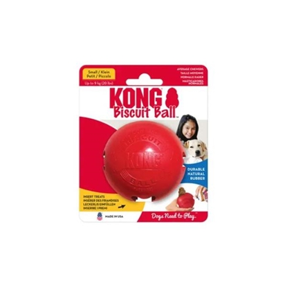 Picture of KONG Biscuit Ball Treat Toy – Durable Treat Dispensor